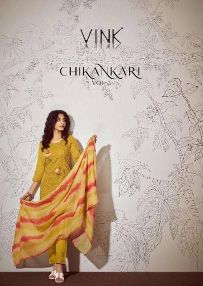Chikankari Vol 3 By Vink Designer Readymade Salwar Kameez Collection